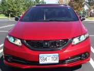 Civic Si-16-Mons-Front Exterior Headlamps On