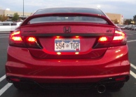 Civic Si-16-Mons-Rear Exterior-Lights On